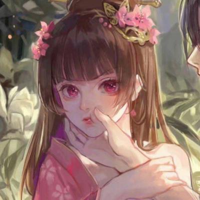 高清动漫古风古韵唯美情侣 古风情侣头像一男一女