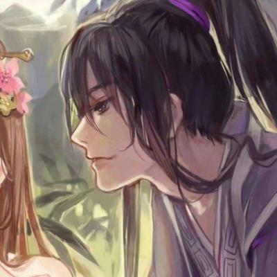 高清动漫古风古韵唯美情侣 古风情侣头像一男一女