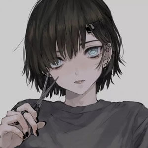 高清一男一女动漫情头冷酷型的 情侣头像冷酷动漫头像