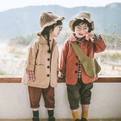 高清一对的唯美可爱萌娃情侣头像图片 萌娃情侣头像唯美
