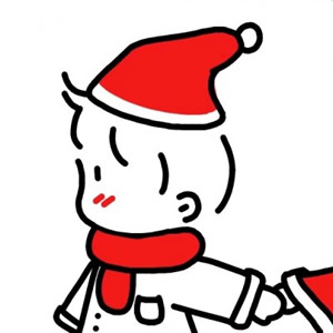 可爱卡通情侣头像两张