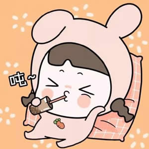 感觉爱情萌萌哒 微信可爱萌萌哒卡通情侣头像一对