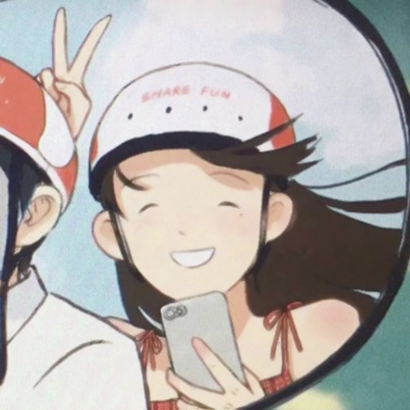 高清好看的复古旧漫情侣头像图片 旧漫情侣头像一男一女