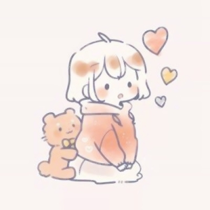 高清好看的情头一对两张动漫萌图片 动漫萌系情头