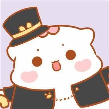 高清超有趣可爱的卡通情侣大图 萌萌哒情侣头像卡通