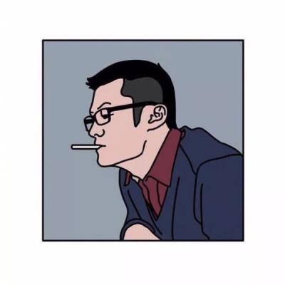高清有创意的手绘情头大图 手绘情侣头像一对两张