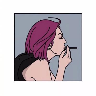 高清有创意的手绘情头大图 手绘情侣头像一对两张