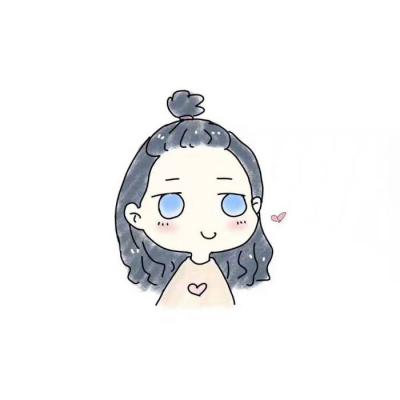 高清有创意的手绘情头大图 手绘情侣头像一对两张
